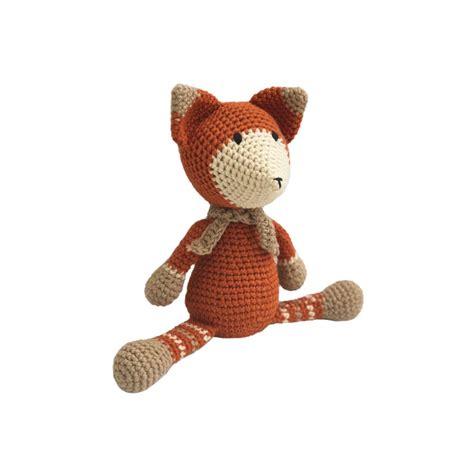 Crochet Toy - Fox 9.5" - 24 cm