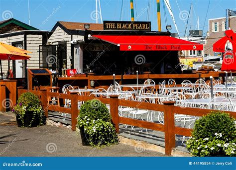 The Black Pearl Restaurant, Newport, RI. Editorial Stock Image - Image: 44195854