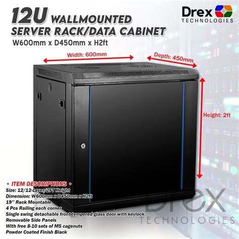 12u Rack Cabinet Dimensions | Cabinets Matttroy