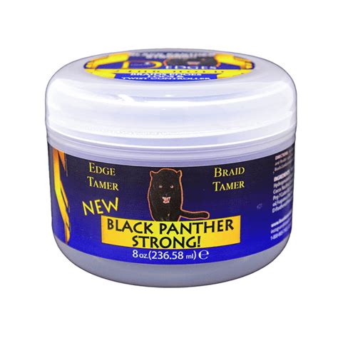 Best Edge Control Gel | Black Panther Edge & Braid Pomade.