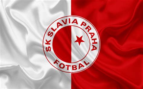 Download wallpapers Slavia Praha, Football club, Prague, Czech Republic, emblem, Slavia logo ...