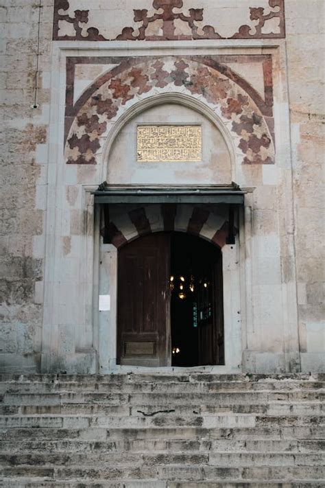 Entrance of an Old Mosque in Edirne · Free Stock Photo