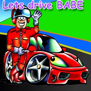 Royalty Free Animation of a Race Car Driver #23411 | Clipart.com