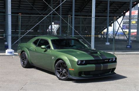 2018 Dodge Challenger SRT Widebody Hellcat in F8 Green | Dodge ...