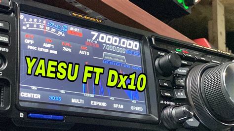 EL MEJOR VÍDEO SOBRE LA YAESU FT DX10 NO TE LO PIERDAS - YouTube