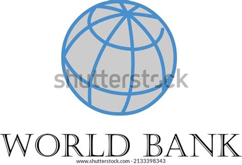 Gray World Bank Logo Image Stock Vector (Royalty Free) 2133398343 ...