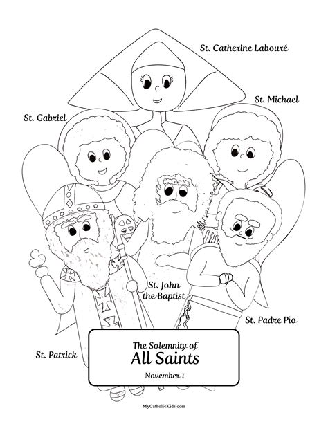 Printable Pictures Of Catholic Saints