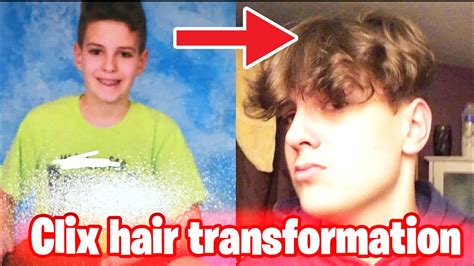 Clix hair transformation... (2010 - 2020) - YouTube