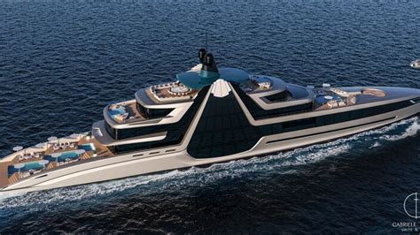 This New Luxury Superyacht Features an On-Board Waterfall ...