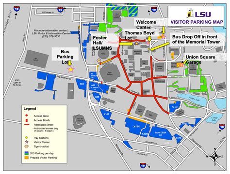 Lsu Campus Map Printable - Printable And Enjoyable Learning