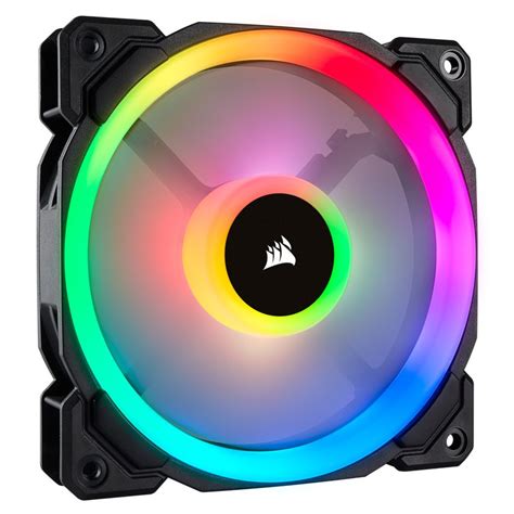 CORSAIR LL120 RGB 120MM DUAL LIGHT LOOP RGB PWM SINGLE PACK *พัดลม