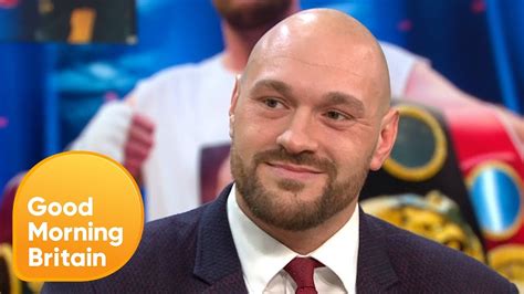 Tyson Fury Feels Refreshed Ahead of His Comeback To Boxing | Good Morning Britain - YouTube