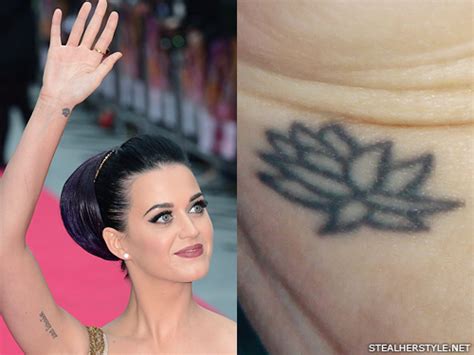 Katy Perry's Tattoos & Meanings | Steal Her Style