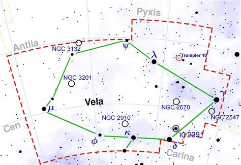 Astronomia: Vela ( Vela )