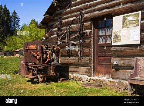 Roslyn History Museum, Historic Roslyn, Washington State, USA Stock ...