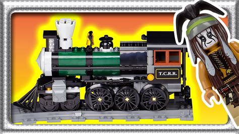 LEGO Lone Ranger Constitution Train set 79111 build review - YouTube