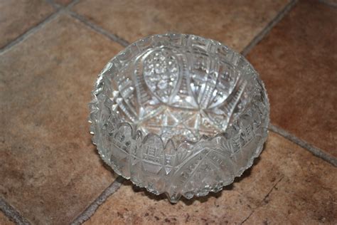 antique clear glass bowl | Collectors Weekly