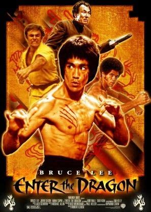 Enter The Dragon 1973 Poster in 2020 | Bruce lee movies, Bruce lee ...