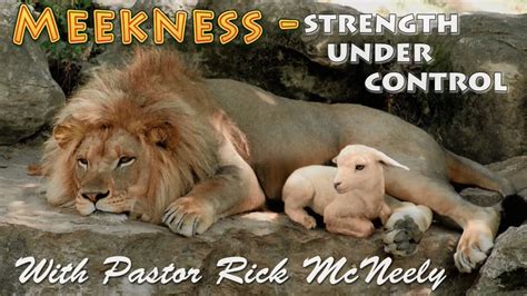 The Fruitful Life Part: 7 - Meekness - Strength Under Control - Christ ...