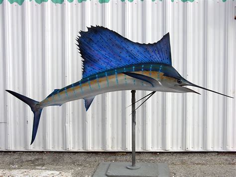 Sailfish Mounts and Replicas Made in America - New Wave Taxidermy