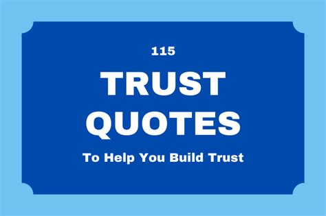 115 Trust Quotes to Help You Build Trust | Keep Inspiring Me