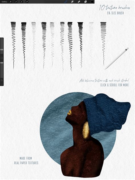 Texture Brush Kit for Procreate :: Behance