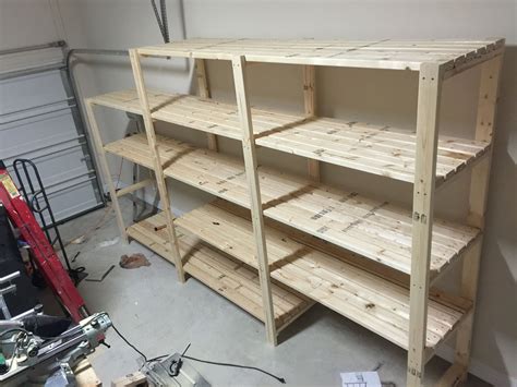 Garage Shelving diy from 2x4s | Do It Yourself Home Projects from Ana ...