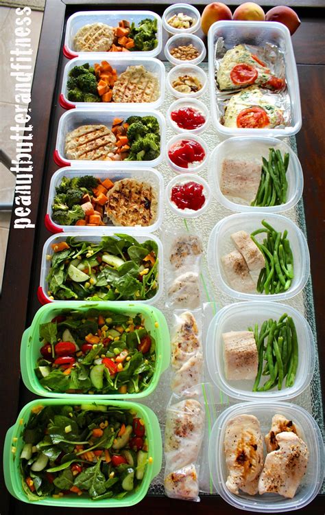 Meal Prep Mondays - One Week Prep - Peanut Butter and Fitness | Healthy, Workout food, Healthy ...