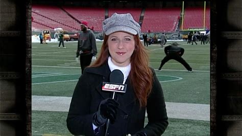 Rachel Nichols ESPN Photos: Rachel Nichols of ESPN on Monday Night Football