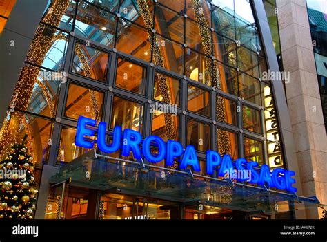 Hamburg / Shopping mall Stock Photo - Alamy