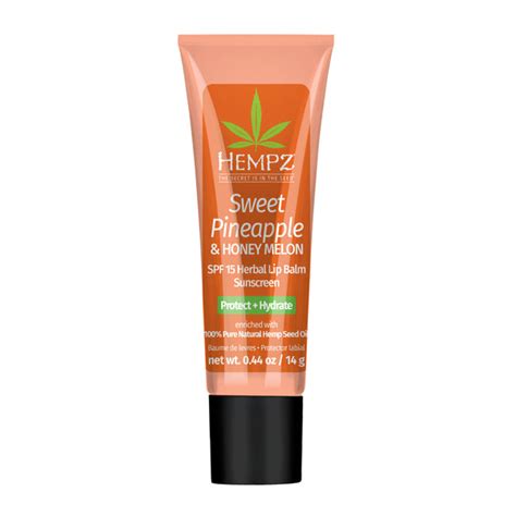 Hempz Sweet Pineapple & Honey Melon Herbal Lip Balm SPF 15