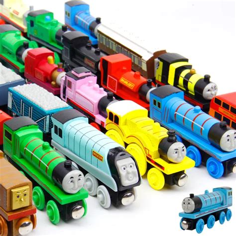 Wooden toys thomas train Magnetic thomas and friends Edward James Wooden diecasts Model Train ...