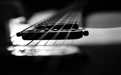 Guitar Photography Black And White - 1920x1200 Wallpaper - teahub.io