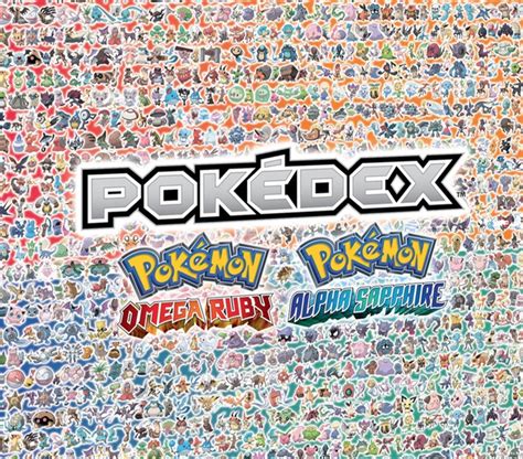 Pokémon Omega Ruby and Alpha Sapphire: Official National Pokédex book coming in March - General ...