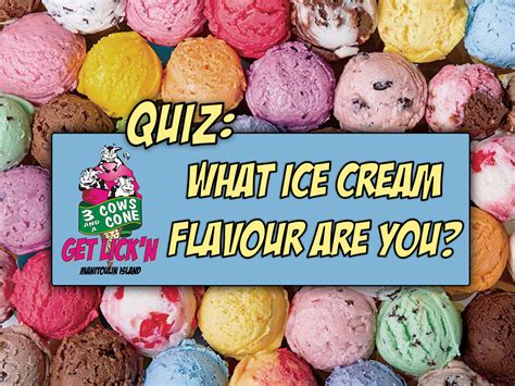 QUIZ: What Ice Cream Flavour Are You? — 3 Cows and a Cone