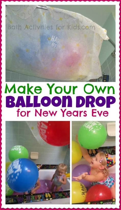 DIY balloon drop for New Years Eve | New year's eve activities, Kids ...