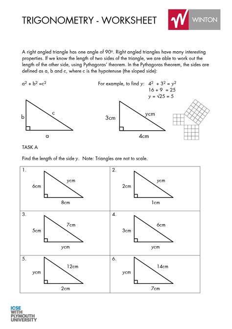 48 Pythagorean Theorem Worksheet with Answers [Word + PDF]