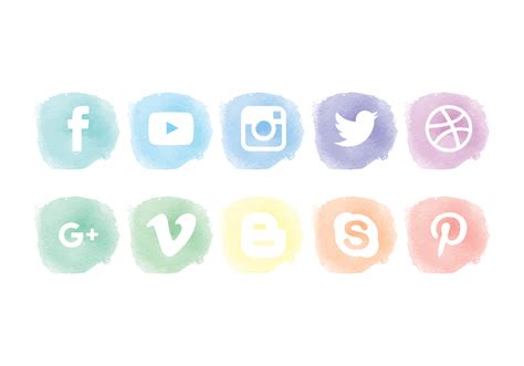 Collage Sheets Blog buttons Pale Blue Website Branding & Blog Resources App Icons Blue ...