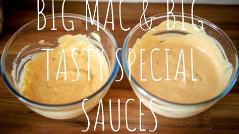 The EPIC Big Mac and Big Tasty Sauce Recipes and Instructions in 4K ...