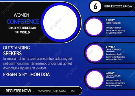 Women Conference Banner Template Download on Pngtree