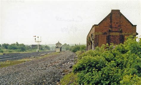 Cudworth station (remains), 1988 © Ben Brooksbank cc-by-sa/2.0 ...