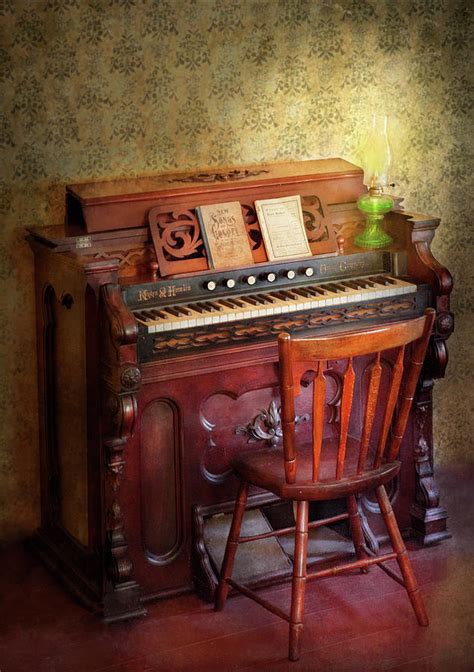 Music - Organist - Playing the songs of the gospel Photograph by Mike ...