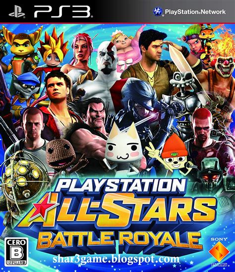 Playstation All Stars Battle Royale + DLC (Unclock All Characters) PKG PS3