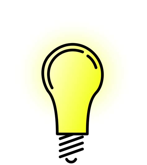 Clipart light bulb lit clipartbold - Clipart Library - Clip Art Library