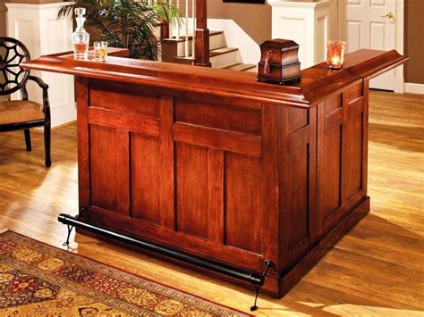 L Shaped Home Bar Ideas | Wooden home bar, Bars for home, Small bars for home