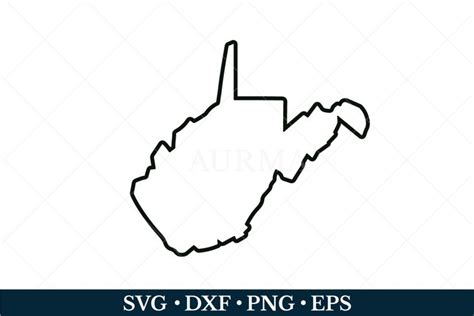 West Virginia State Svg (2047394)