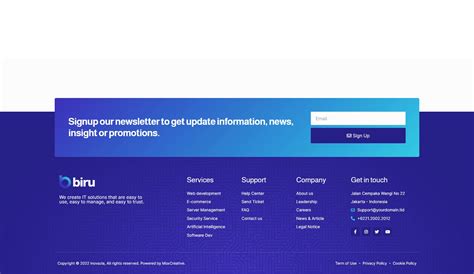 Biru - IT Services Elementor Pro Full Site Template Kit by moxcreative