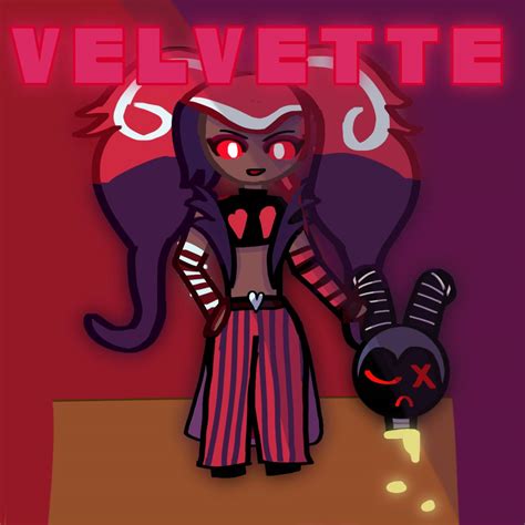 Velvette (hazbin hotel) by TopAdventuretimefan1 on DeviantArt