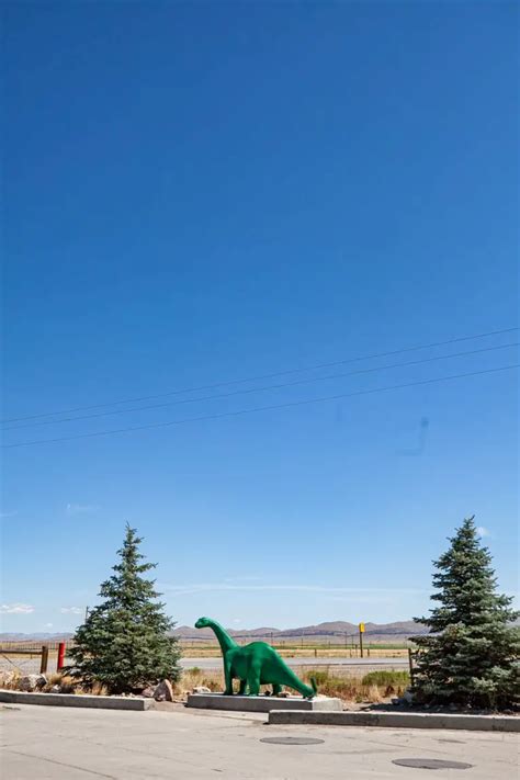 Sinclair Gas Station Dinosaur in Sinclair, Wyoming