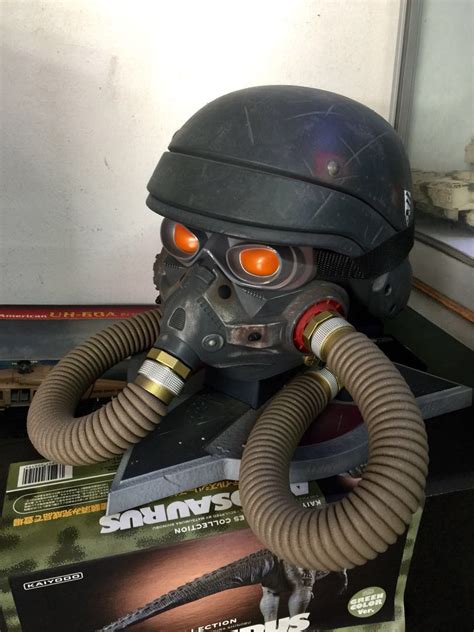 Killzone Helghast Helmet Head Bust, Hobbies & Toys, Toys & Games on Carousell